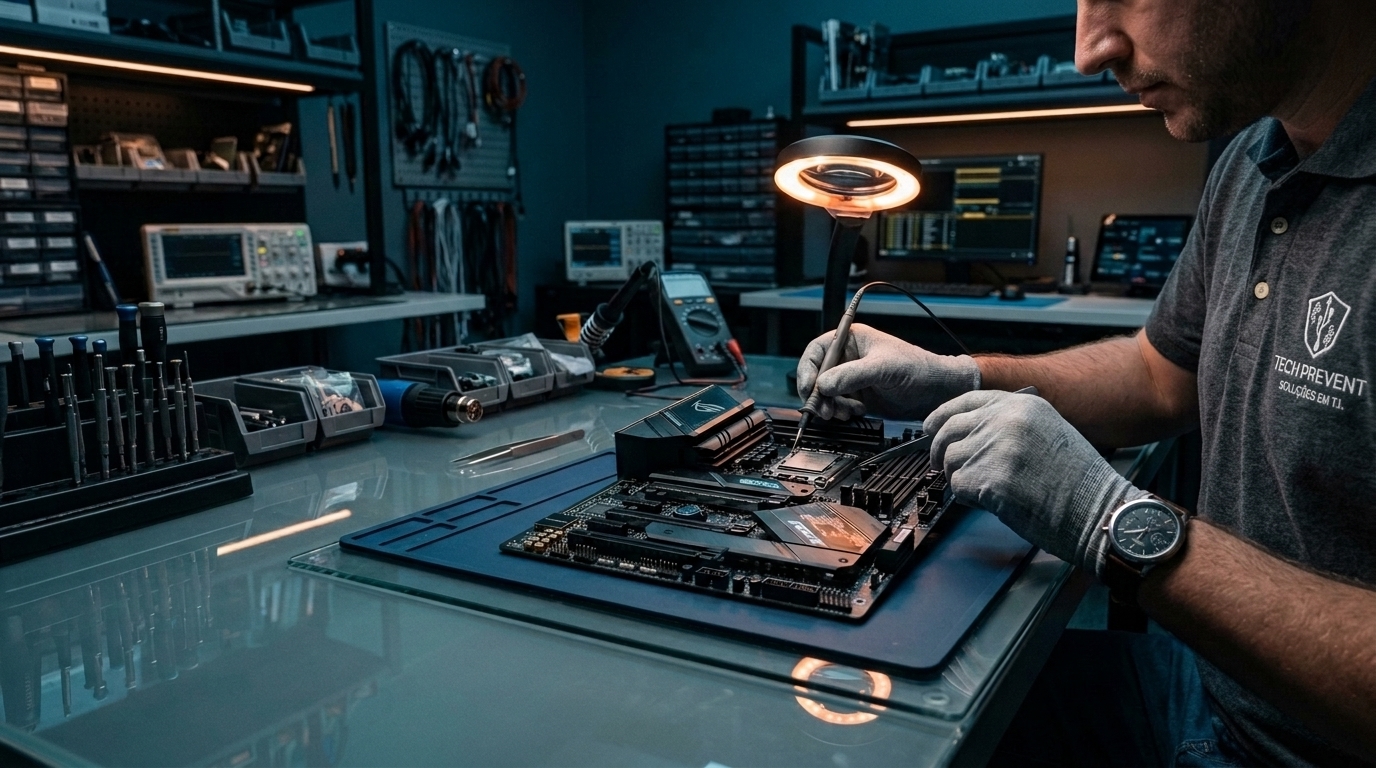 Laboratório de manutenção Tech Prevent